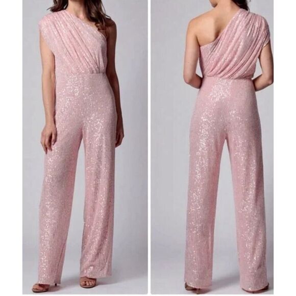 JAYGODFREY Pants - NWT Jay Godfrey Georgia Sequin Jumpsuit SIZE 8. $395